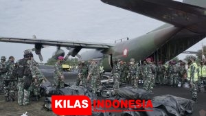 27 Prajurit Marinir Jalankan Misi Kemanusiaan di Kalsel