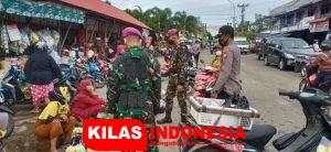 Yonmarharlan XII Gencar Patroli Disiplin Penegakan Prokes Covid-19