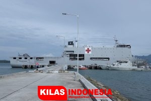 Bantu Korban Gempa, Rumah Sakit Apung TNI Tiba di Sulbar