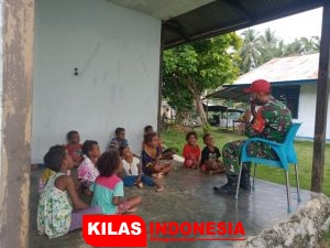 Selain Dekat Dengan Rakyat, TNI Juga Dicintai Anak-Anak