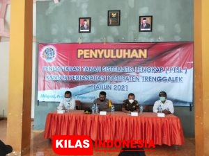 Penyuluhan PTSL, Wakapolres Trenggalek: Jamin Kepastian Hukum Lahan