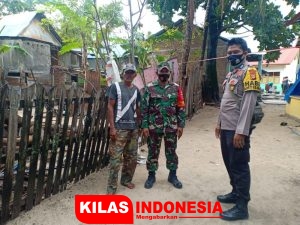Bhabinkamtibmas Bersama Babinsa Himbau Warga Binaan Patuhi Prokes