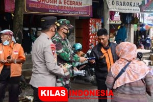 Tekan Lonjakan Covid-19, Petugas Gabungan Gelar Operasi Yustisi Penegakan Prokes