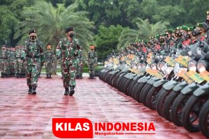 Panglima TNI Pimpin Apel Gelar Kesiapan Tenaga Vaksinator dan Tracer Covid-19