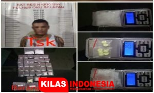 Polres OKU Selatan Tangkap Bandar Narkoba