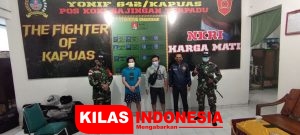 Lewati Jalur Tikus, 18 PMI Non Prosedural Diamankan Satgas Pamtas RI-Malaysia