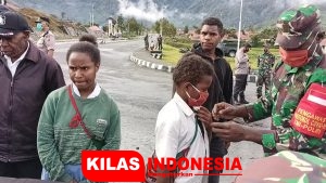 Kodim Puncak Jaya Gelar Operasi Yustisi Penegakan Prokes Covid-19