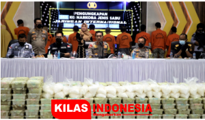 Polisi Ungkap Penyelundup Sabu 353 Kg Jaringan Internasional, 11 Orang Ditangkap