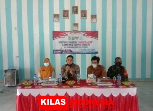 Kanit Bintibmas Resmikan Kampung Tangguh di Kampung Umpu Bhakti