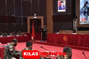Kasum TNI Buka Rakorops TNI Tahun 2021