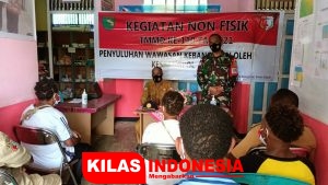 TMMD 110 Gandeng Kesbangpol Gelar Sosialisasi Wawasan Kebangsaan