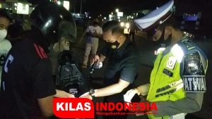 Polres OI Gelar Razia Jelang Penerapan Pembatasan Mudik 2021