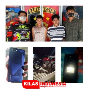 Tim Beruang Bekuk Pelaku Curas Berpistol di Muratara