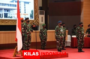 Panglima TNI Terima Laporan Kenaikan Pangkat 34 Perwira Tinggi