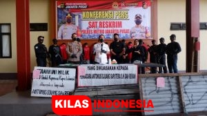 Ringkus Mafia Tanah, Polres Jakpus Gaungkan Zero Premanisme