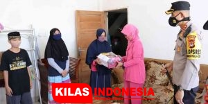 Kapolres Soppeng Laksanakan Anjangsana ke Rumah Keluarga Besar Polri