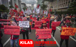 Kawal Aksi Buruh, Polda Metro Jaya Terjunkan Ribuan Personel