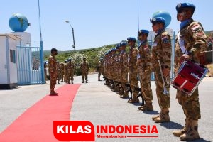 Wakil Komandan PMPP TNI Kunjungi Satgas FPC XXVI-M2 di Naqoura Lebanon