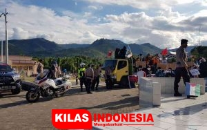 Polres Soppeng Kawal Aksi Solidaritas Bela Palestina