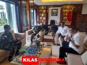 Pangdam XVII/Cenderawasih Terima Kunjungan Sekda Papua