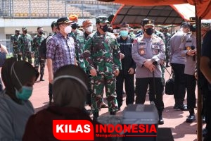 TNI-Polri Dukung Program Vaksin 1 Juta Per Hari