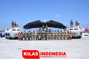 Asops Kasad Kunjungi Kontingen Garuda di Naqoura