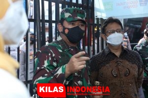 Sidak Sejumlah Wilayah di Jakarta Selatan, Panglima TNI Tekankan 4 Pilar