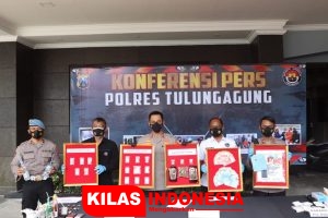 Dalam 6 Bulan, Polres Tulungagung Berhasil Ungkap 86 Kasus Narkotika