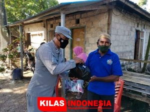 Bakamla RI Kembali Salurkan 50 Paket Sembako Untuk Nelayan