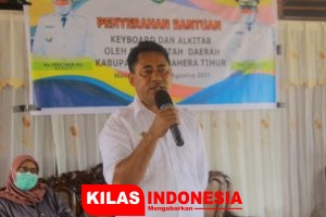 Berikan Bantuan, Bupati Ubaid : Jangan Ada Dusta Diantara Kita, Hilangkan Nomor dan Warna