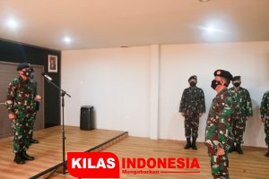 Pangkogabwilhan I Terima Laporan Kenaikan Pangkat Pamen Kogabwilhan I