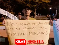 Jurnalis Maluku Utara Gelar Aksi Solidaritas Untuk Nurkholis